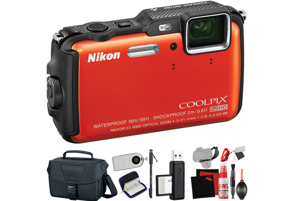 コンパクトデジタルカメラ Nikon - Nikon COOLPIX AW120 SUNSHINE ORANGE Nikon COOLPIX AW120 Orange | Point & Shoot Cameras | Nikon USA