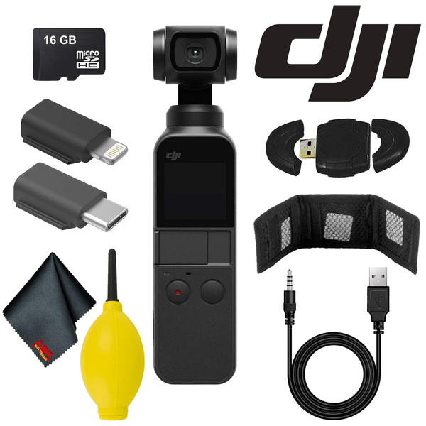 DJI Osmo Pocket 3 Axis Gimbal Camera w/ Memory Card Reader