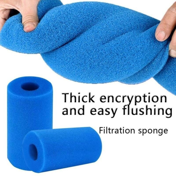 For Intex-Type H Washable Reusable Swimming Pool Filter Foam Sponge Cartridge