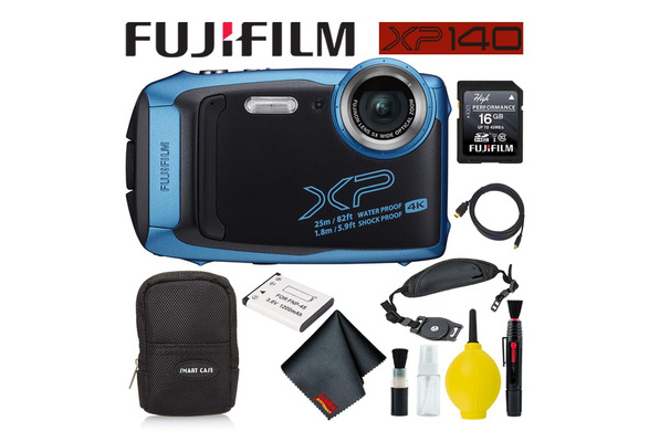 Fujifilm FinePix XP140 Waterproof Digital Camera 600020656 (Sky