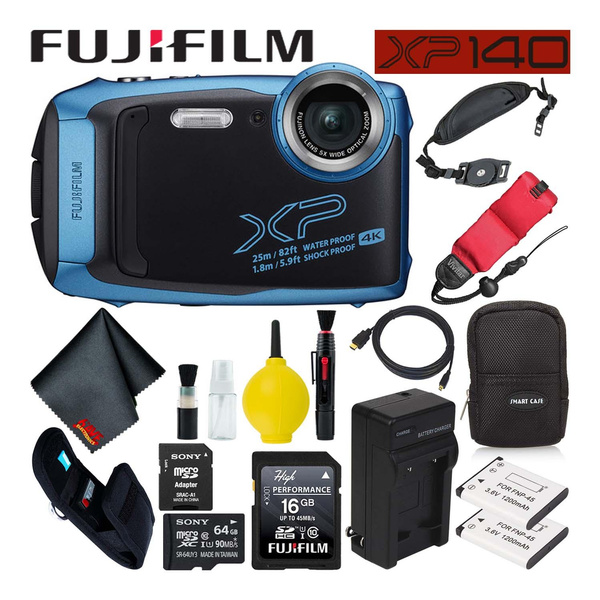 Fujifilm FinePix XP140 Waterproof Digital Camera 600020656 (Sky