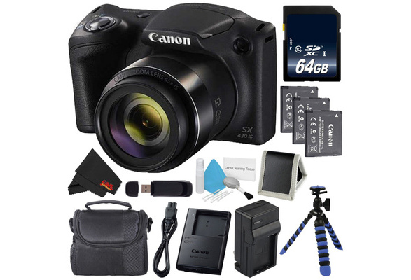 Canon Powershot SX430 is Digital Camera (Black) (International