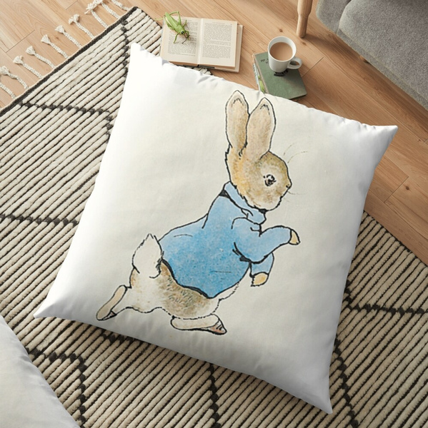 rabbit pillow cover