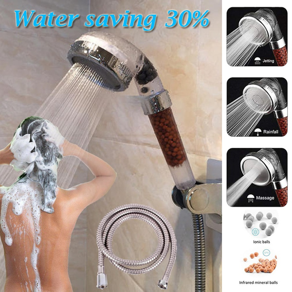 Shower Head High Pressure Showerhead Water Saving for Home Bathroom  Accessories