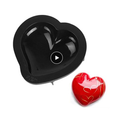 Heart, Baking, Silicone, Tool