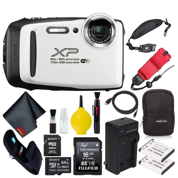 Fujifilm FinePix XP130 Waterproof Digital Camera 600019827 (White