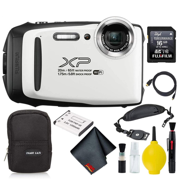 Fujifilm FinePix XP130 Waterproof Digital Camera 600019827 (White