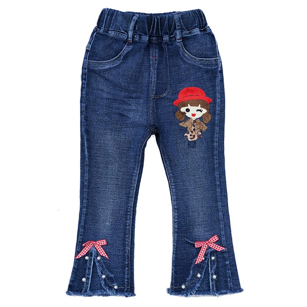 Girls Jeans Spring Autumn Children Kids 
