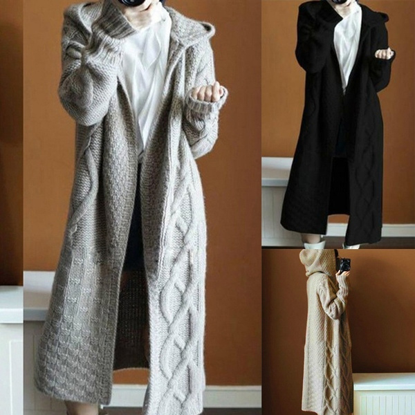 long sweater coat plus size