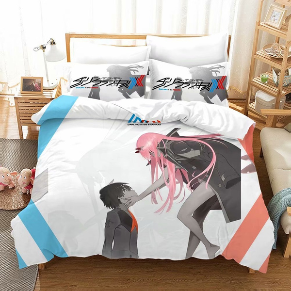 darling in the franxx zero two Blanket Bedding Coverlet Bed Sheets 150*200cm#09 