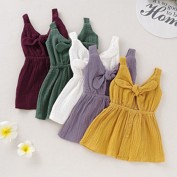 2-8 Years Old Kids Girls Fashion Dress 