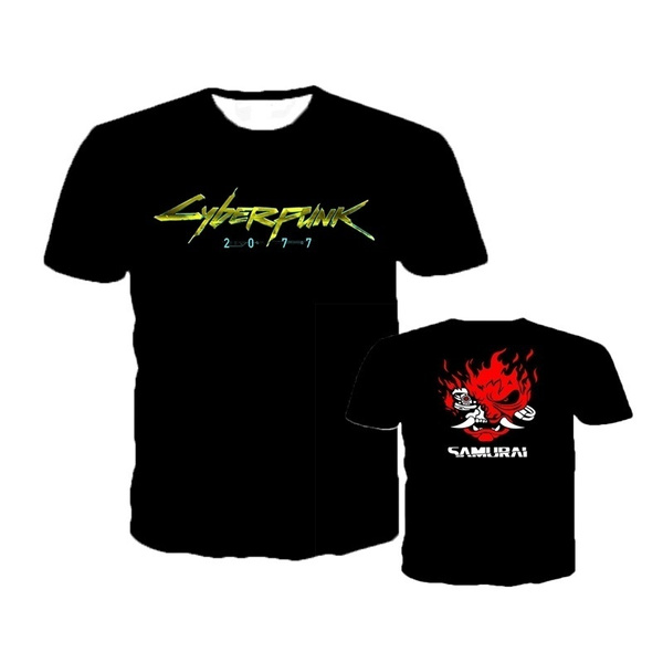 cyberpunk 2077 samurai t shirt