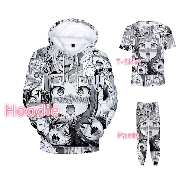 Wish ahegao hoodie Clearance