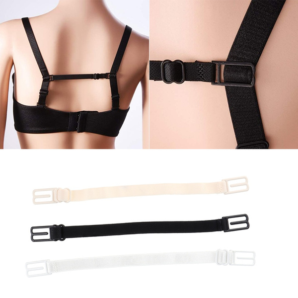 2Pcs Nonslip Elastic Adjustable Band Bra Strap Holder Strap Racer Back Clip New 2Pcs Nonslip Elastic Adjustable Band Bra Strap Holder Strap Racer Back Clip New
