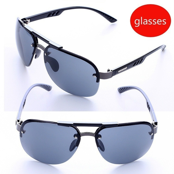 Rimless Sunglasses Fashionable Personality Glasses Sunglasses Men's Driving  Sunglasses | Wish