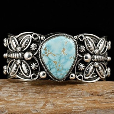 Sterling, dragon fly, Turquoise, DIAMOND
