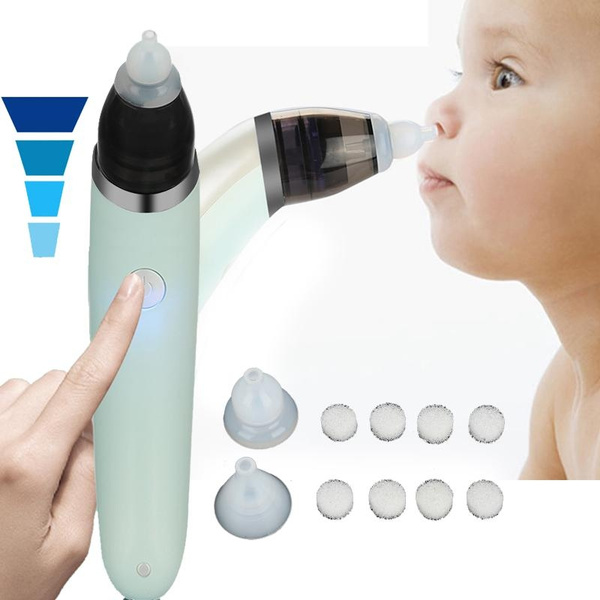 Rechargeable Baby Nasal Aspirator Electric Safe Hygienic Nose Cleaner For  Infant