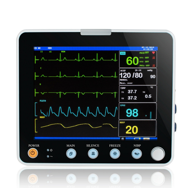 ICU CCU Vital Sign Dental Patient Monitor ECG NIBP RESP TEMP SPO2 HR | Wish