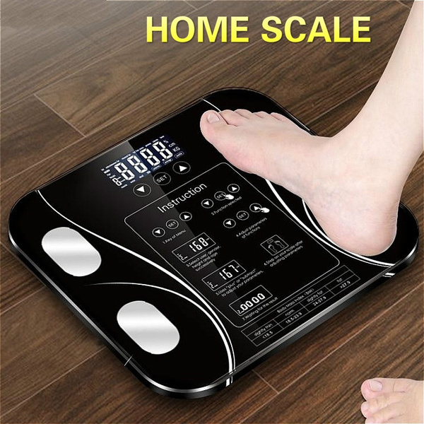 Intelligent Weight Scale Body Fat Scale Body Weight Scale Electronic  Weighing Scale Digital Scales for Body Weight Household Health Monitor  (Without