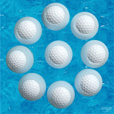 Ball, Golf, golftrainingball, floatinggolfball