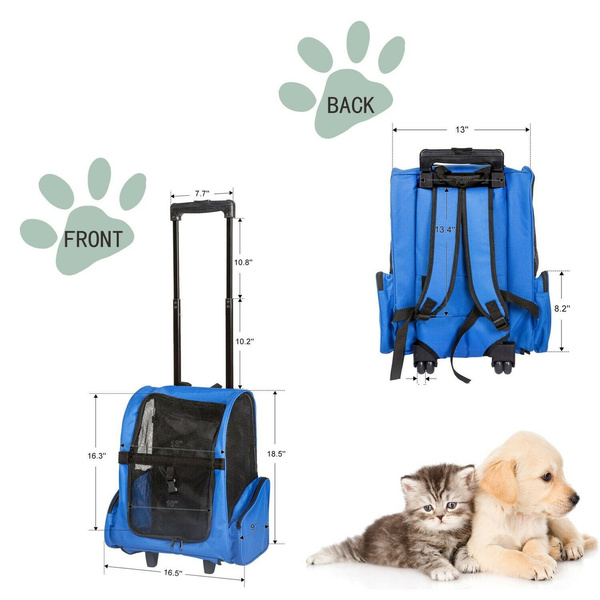 cat rolling backpack