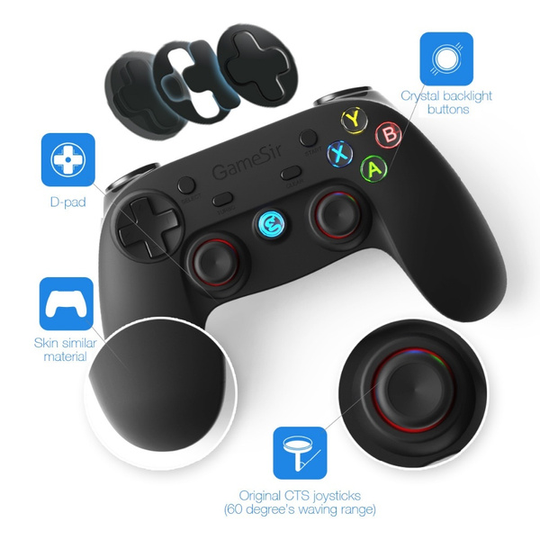 Arne Woud Amerika GameSir G3s (No Phone holder) Bluetooth Wireless Gaming Controller Gamepad for PC Android Phone Windows PS3 Gear VR | Wish Arne Woud Amerika GameSir G3s (No Phone holder) Bluetooth Wireless Gaming Controller Gamepad for PC Android Phone Windows PS3 Gear VR | Wish