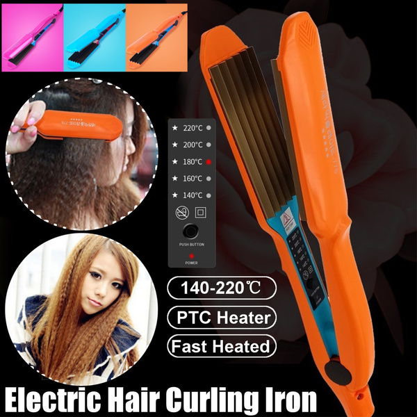 crimping curling iron