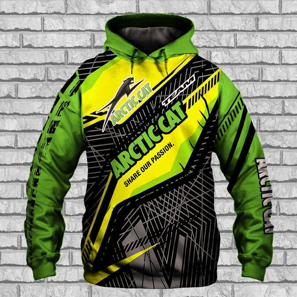 arctic cat snowmobile hoodies