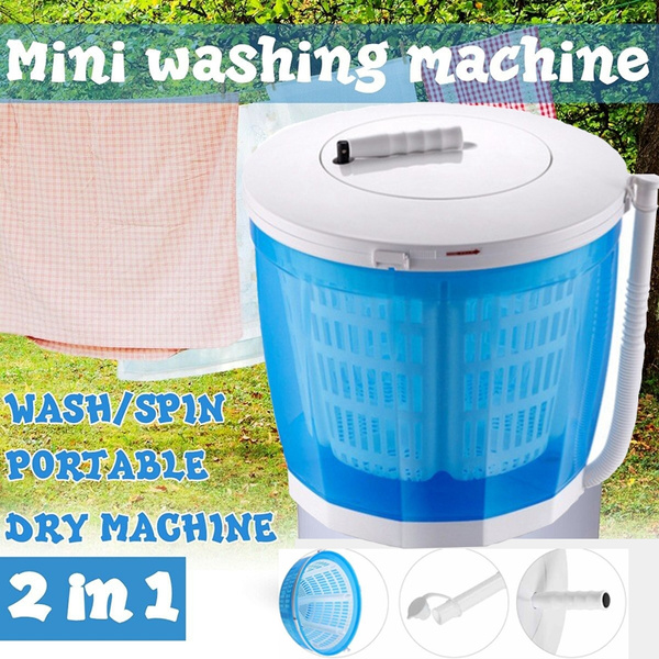 VOSAREA Mini Turbine Spin Washing Machine USB Portable Washing Machine for Travel and Children Laundry