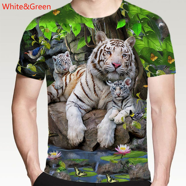 liter suitcase Albany New Fashion Men Women 3D Animal Tiger Printed T-shirt Casual Unisex  Hipsters Street Style Tops Tees XS-5XL | Wish