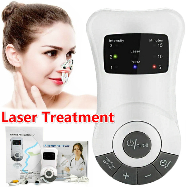 Allergy Reliever Anti-Allergy Anti-Snore Therapy Device Rhinitis Laser ...