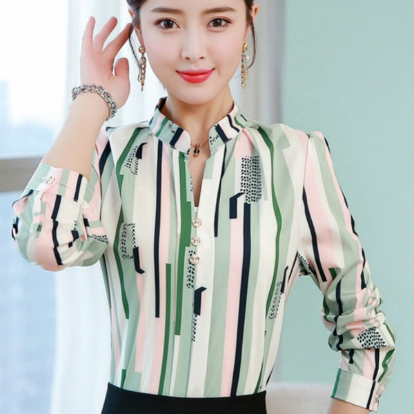 Colorful blouses ladies Clearance