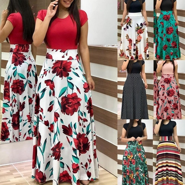 wish floral maxi dress