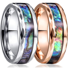 Couple Rings, 8MM, tungstenring, Jewelry