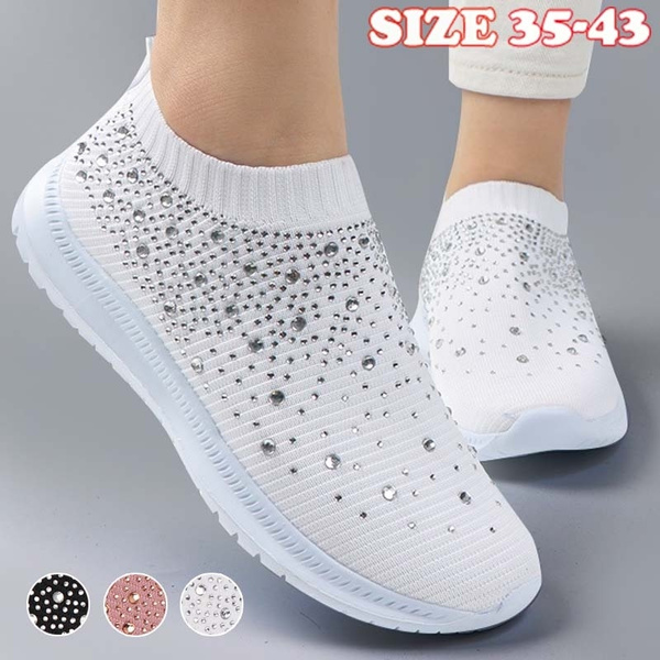 sparkly sock trainers