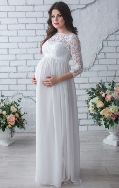 Maternity Dress Pregnancy Clothes Pregnant Women Lady Elegant Vestidos ...