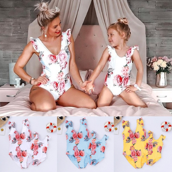 Mum and daughter swimming costumes online