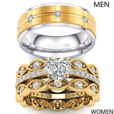 Couple Rings, Fashion Jewelry, wedding ring, gold