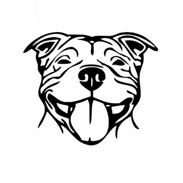 Cuscino Divertente Con Staffordshire Bull Terrier, Federa 100% Cotone, Regalo Simpatico Per Amanti Dei Cani, Decorazione Casa