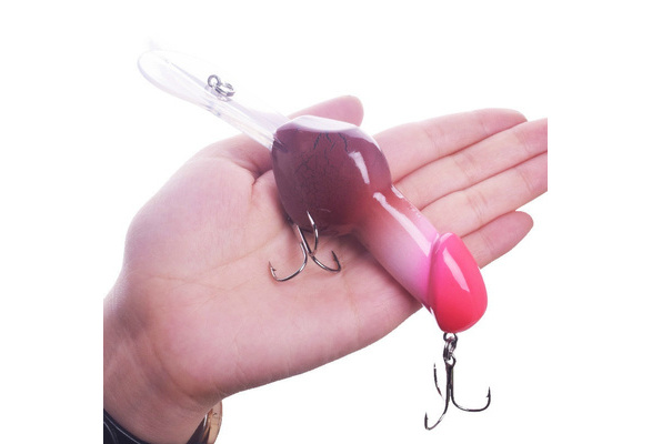Proleurre Valentine's gift Deep diving Trolling Fishing Lure 14cm 27g Big  Minnow Dick Rattle Artificial Crank Hard Bait Tackle