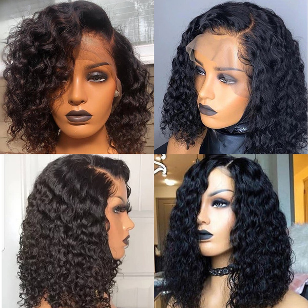 Short wavy lace outlet front wigs