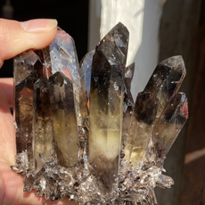 Stone, quartz, smokyquartz, crystalspecimen