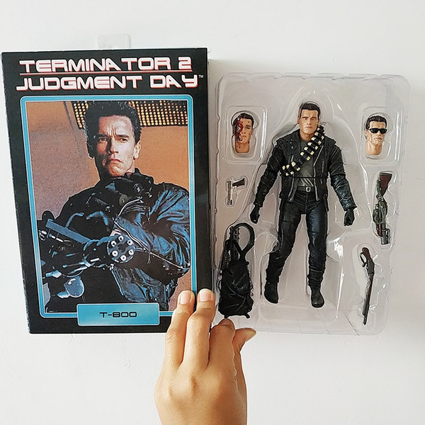 18CM NECA Terminator 2 Judgment Day T-800 Arnold Schwarzenegger PVC ...