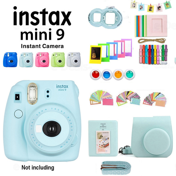 Fujifilm Instax Mini Case Bag Accessories Kit Photo Album Lens Filters Stickers Mini 8 9 Instant Camera | Wish