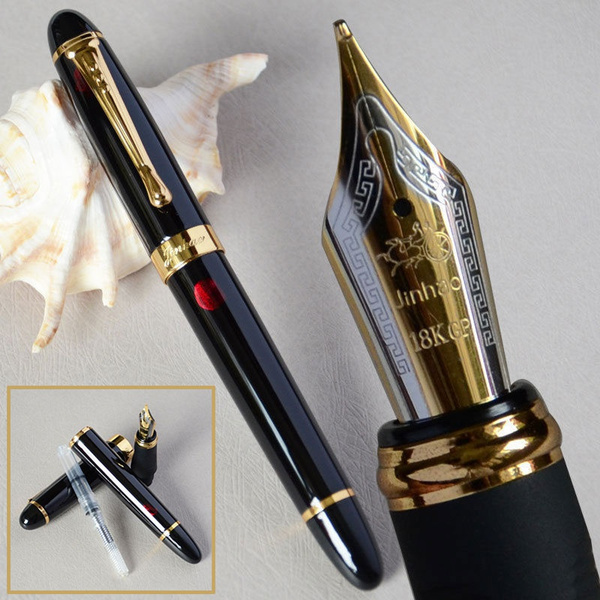 Firework Explosion In Pen Black with Fireworks Fountain Pen 0.7mm Nib Trim | Wish