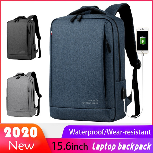 Men Backpack Laptop Nylon Waterproof Laptop Bag 15.6 Inch Male