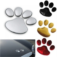 Car Sticker, footprintsticker, Bears, dogfootprintsticker