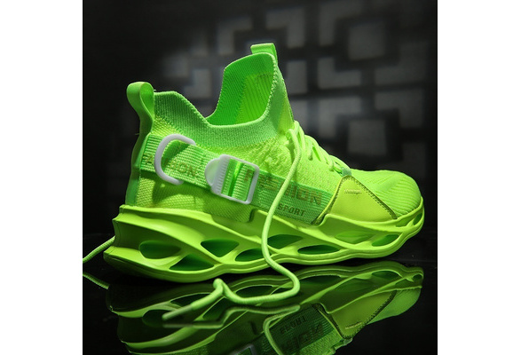 NEW Fashion Men Sneakers Casual Running Sports Shoes Tennis Trainers Shoes  Fluorescence Sneakers Spring Baskets Homme