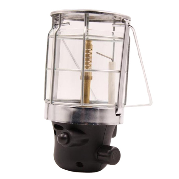 Outdoor Double Mantle Gas Lantern Lamp Propane Light Camping Hiking Wish