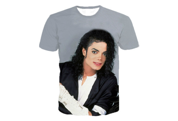 Michael Jackson 3D Printed T-shirt